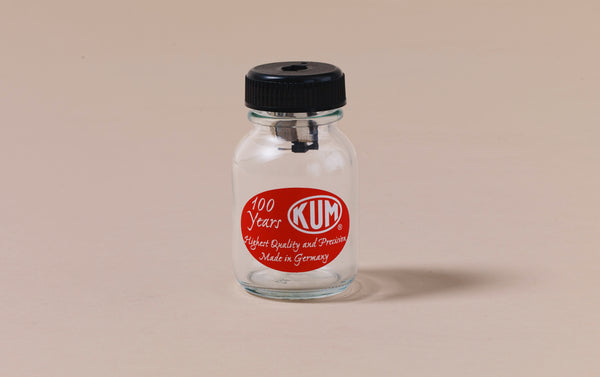 KUM 100th Year Anniversary Glass Jar Sharpener