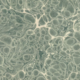 Hand Marbled Paper Sheet, Cool Blue Cell