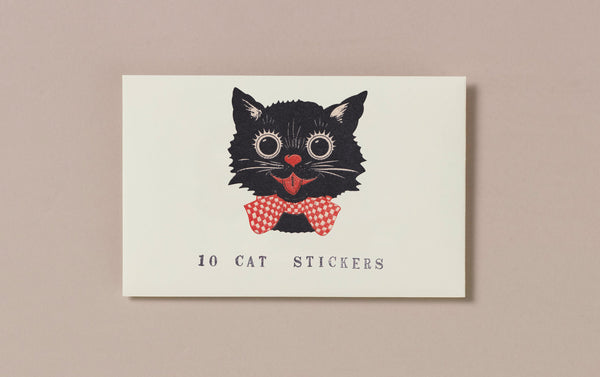 Smiling Cat Decorative Stickers