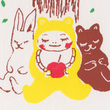 Silk Screen Printed Greeting Card, Welcome Baby
