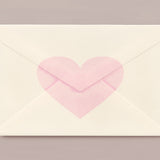 Silk Screen Printed Greeting Card, Mon Cheri
