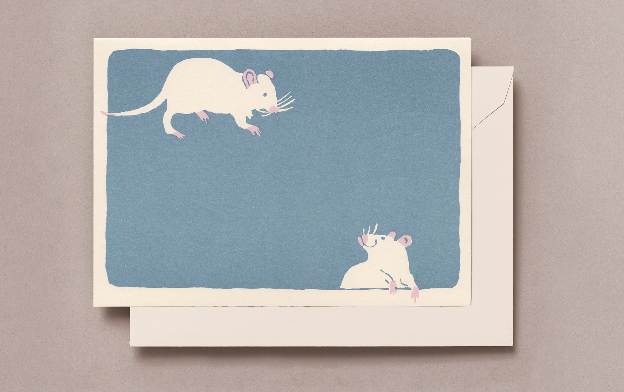 Cheeky Mice Greeting Card
