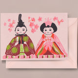 Wedding Ceremony Silk Screen Printed Postcard
