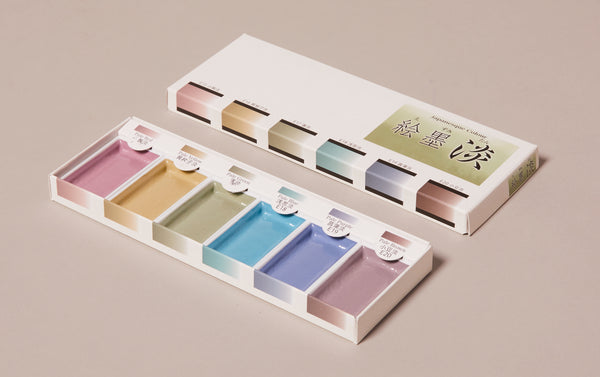 Japanese Pastel Watercolour Set