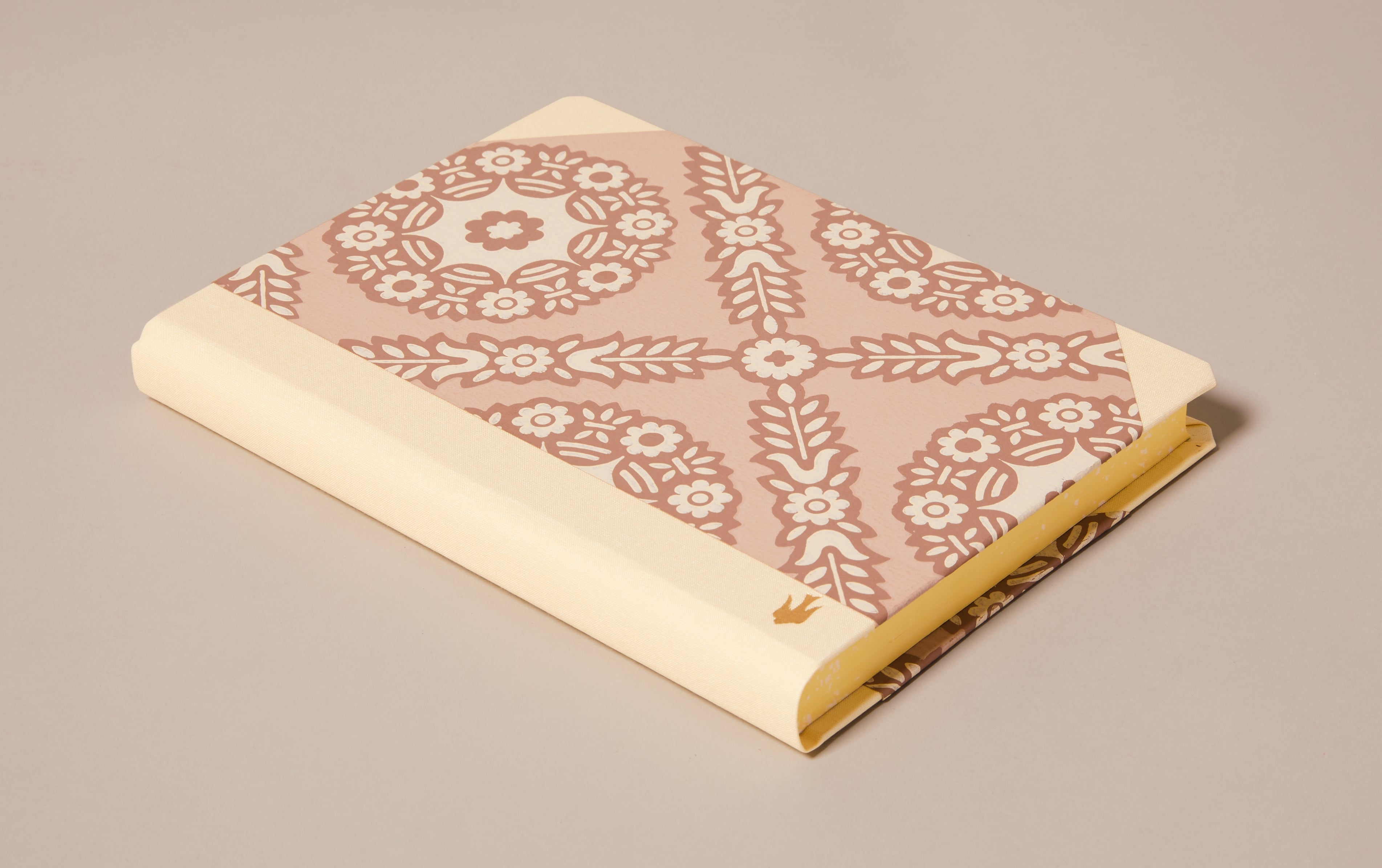 Extra-Thick "Composition Ledger" Wallpaper Collection Notebook, Laurel Trellis