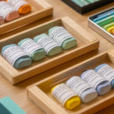 12 Handmade Colour Pastels, Semi-Precious Stones
