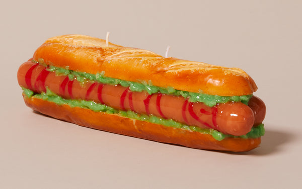 Hot Dog Decorative Food Candle