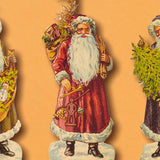 Christmas Santa Tassel Gift Tags - No.1