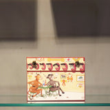 Ann Hepper Decorative Box, Bull Fighters