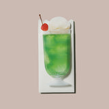 Faux Ice Cream Float Greeting Card