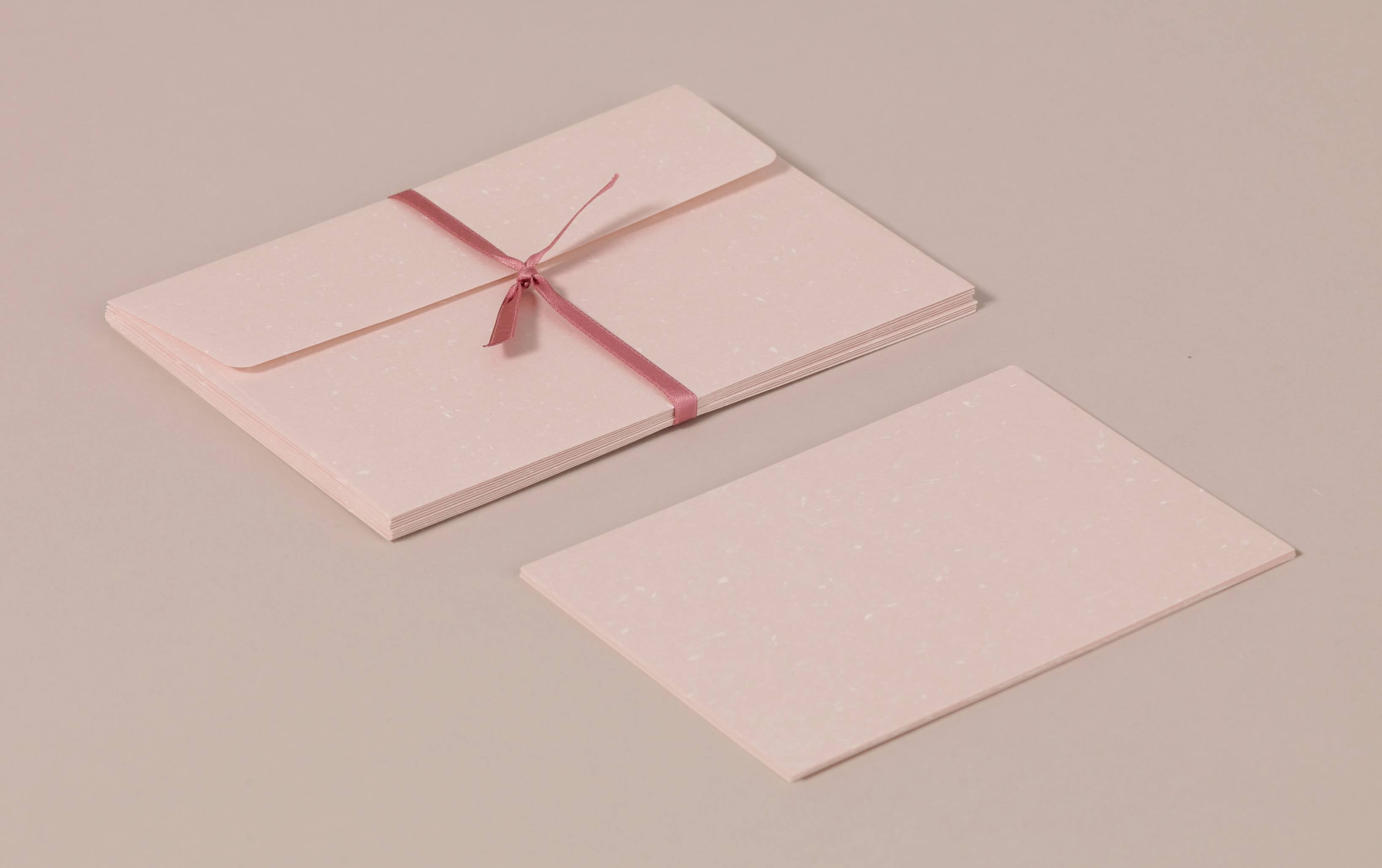 Cards & Envelopes, Pink Washi
