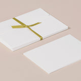 Cards & Envelopes, White Flower