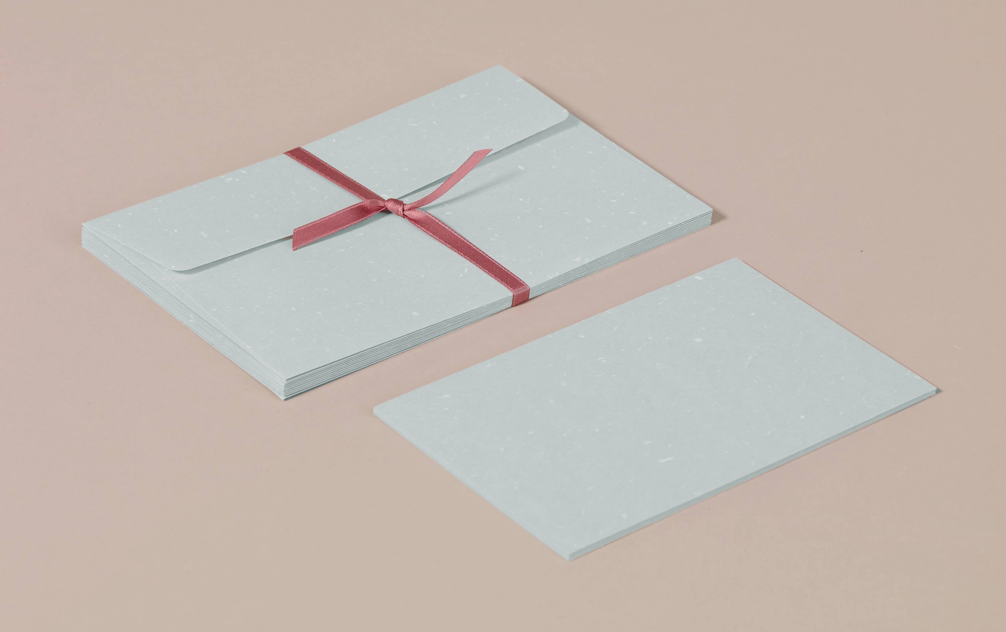 Cards & Envelopes, Blue Washi