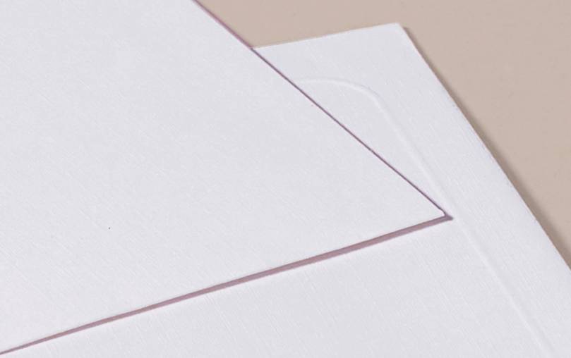 Decorative Strawberry Scalloped Handkerchief envelopes - Pack of 10