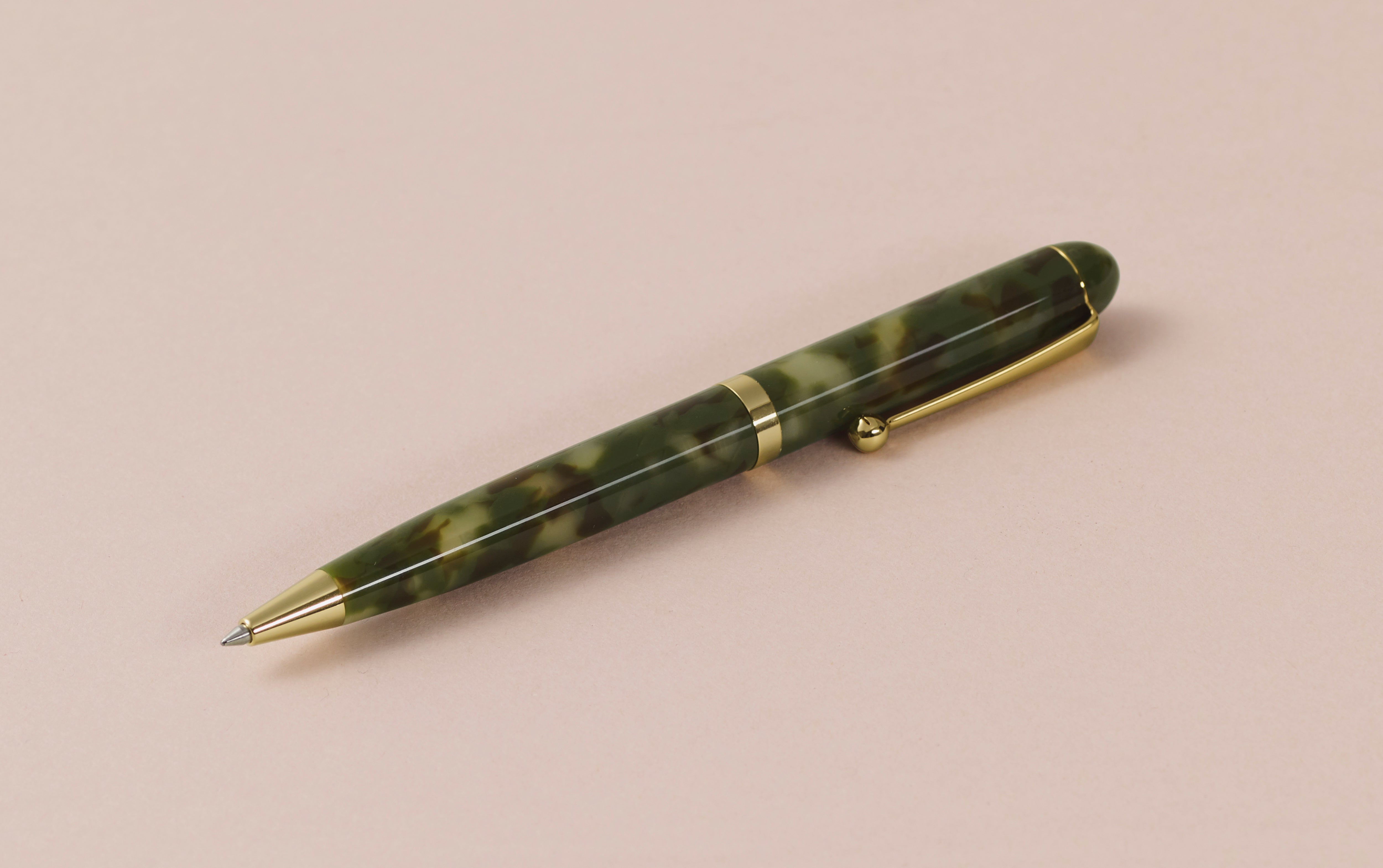 Ohnishi Seisakusho Camouflage Acetate Ballpoint Pen