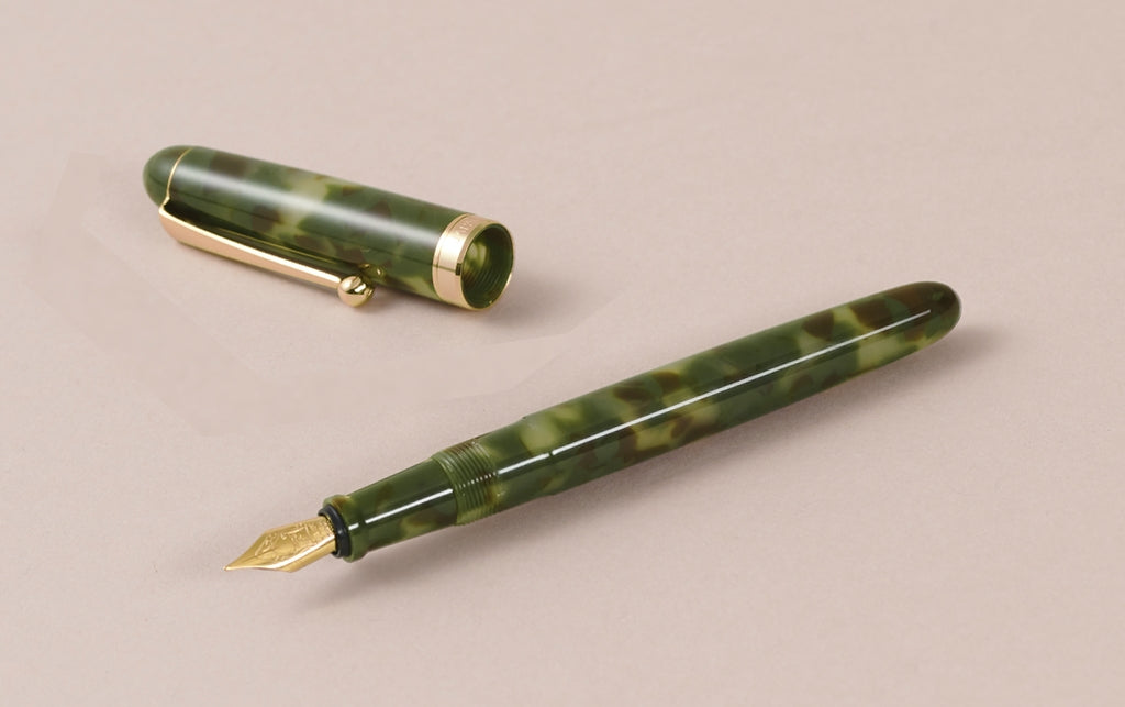 Ohnishi Seisakusho Camouflage Acetate Fountain Pen