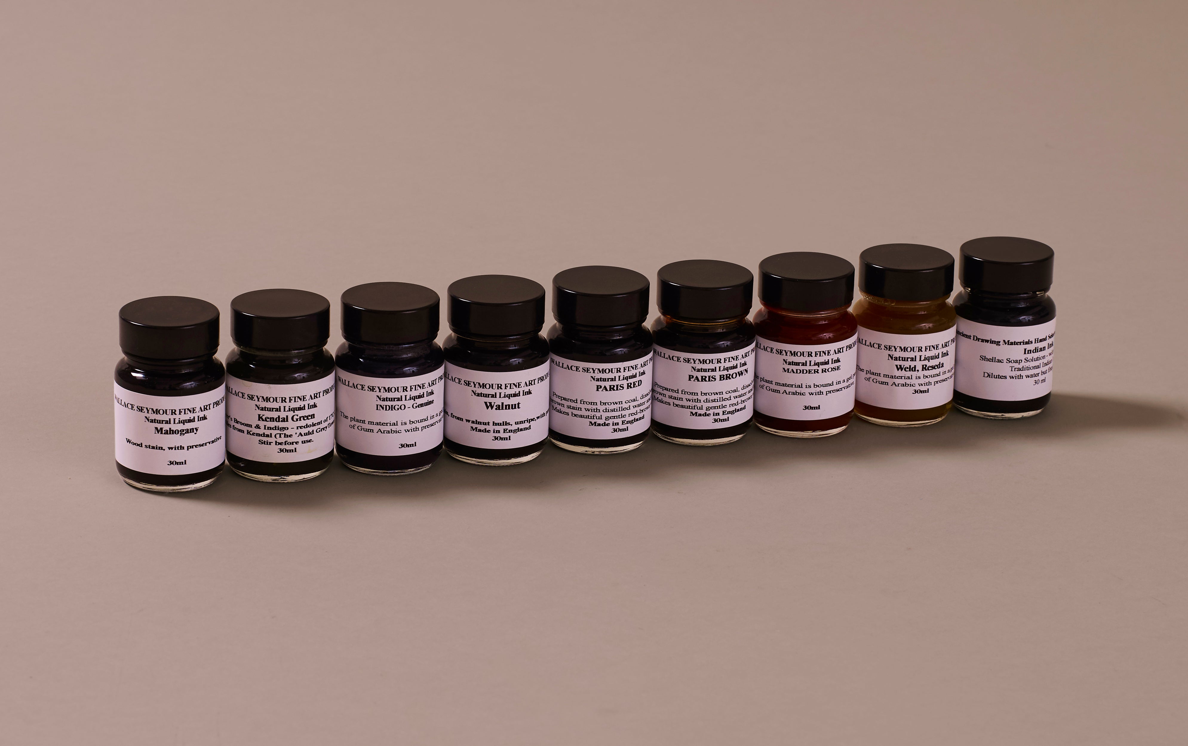 Natural Pigments Drawing Inks
