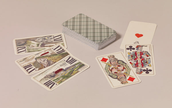 Historical Playing Tarot Cards, Alpine Pattern