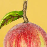 Christmas Ornament, Frosted Apple