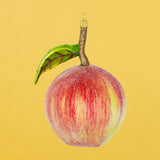 Christmas Ornament, Frosted Apple