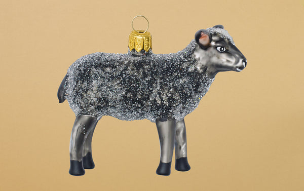 Christmas Ornament, Black Sheep