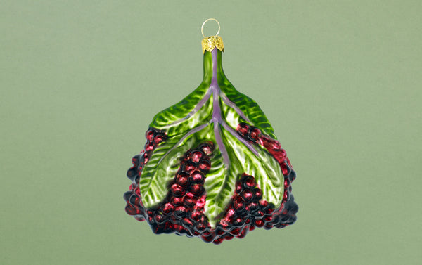 Christmas Ornament, Wild Purple Berries