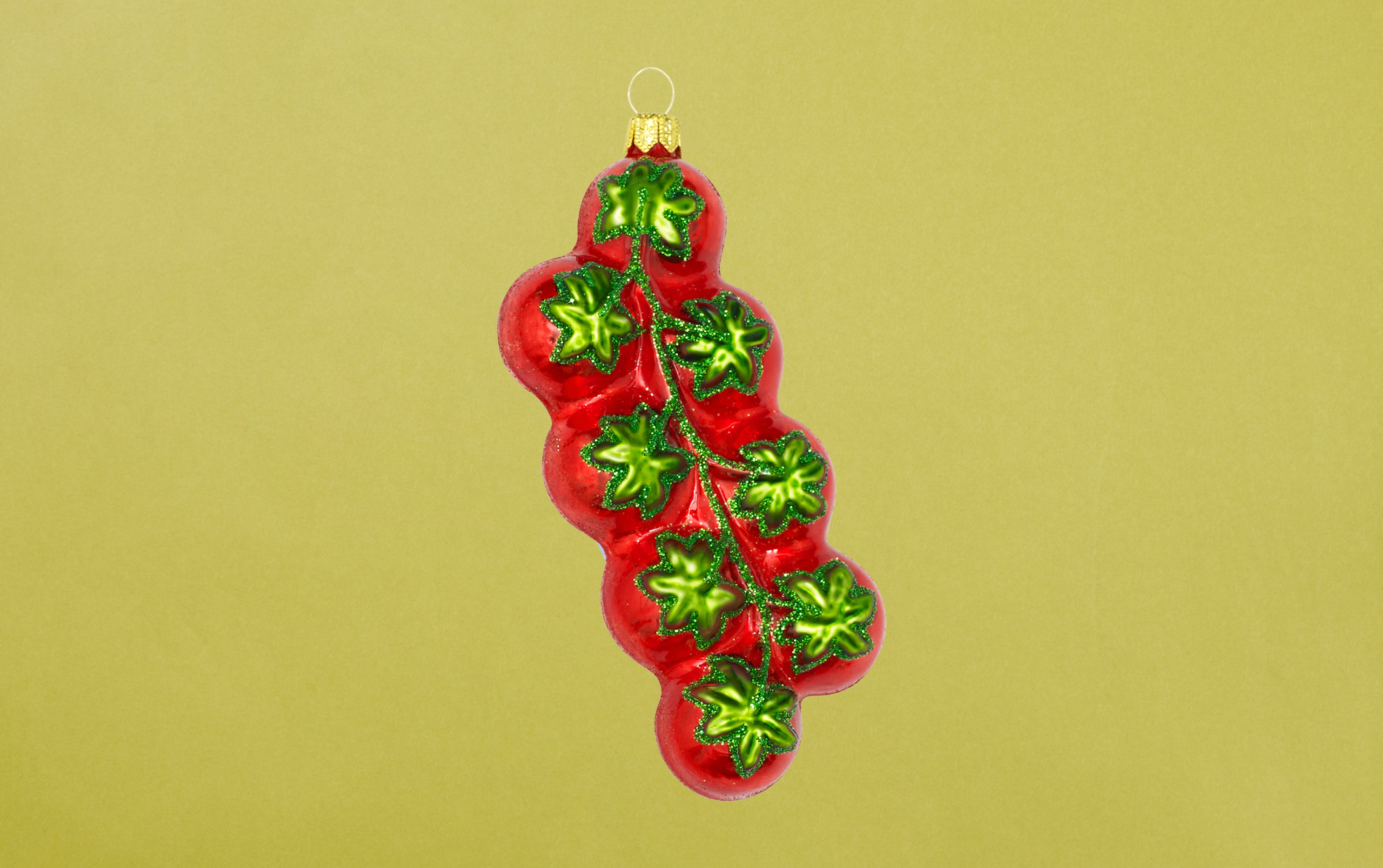 Christmas Ornament, Tomatoes on the Vine