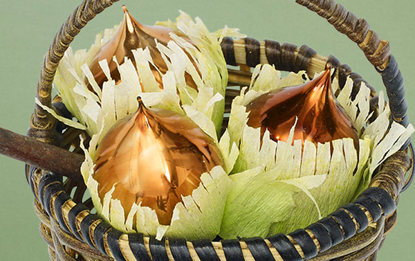 Christmas Ornament, Basket of Nuts