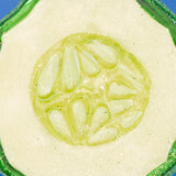 Christmas Ornament, Cucumber Slice