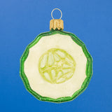 Christmas Ornament, Cucumber Slice