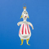 Christmas Ornament, Free Blown Woman