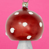 Christmas Ornament, Tall Fat Mushroom