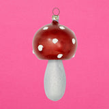 Christmas Ornament, Tall Fat Mushroom