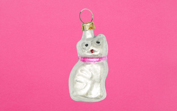 Christmas Ornament, Tiny Cat