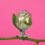 Christmas Ornament, Large Rosebud