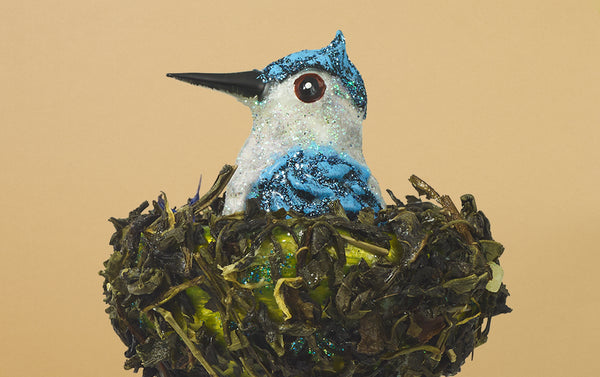 Christmas Ornament, Kingfisher Chick