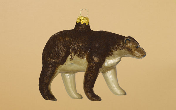 Christmas Ornament, Grizzly Bear