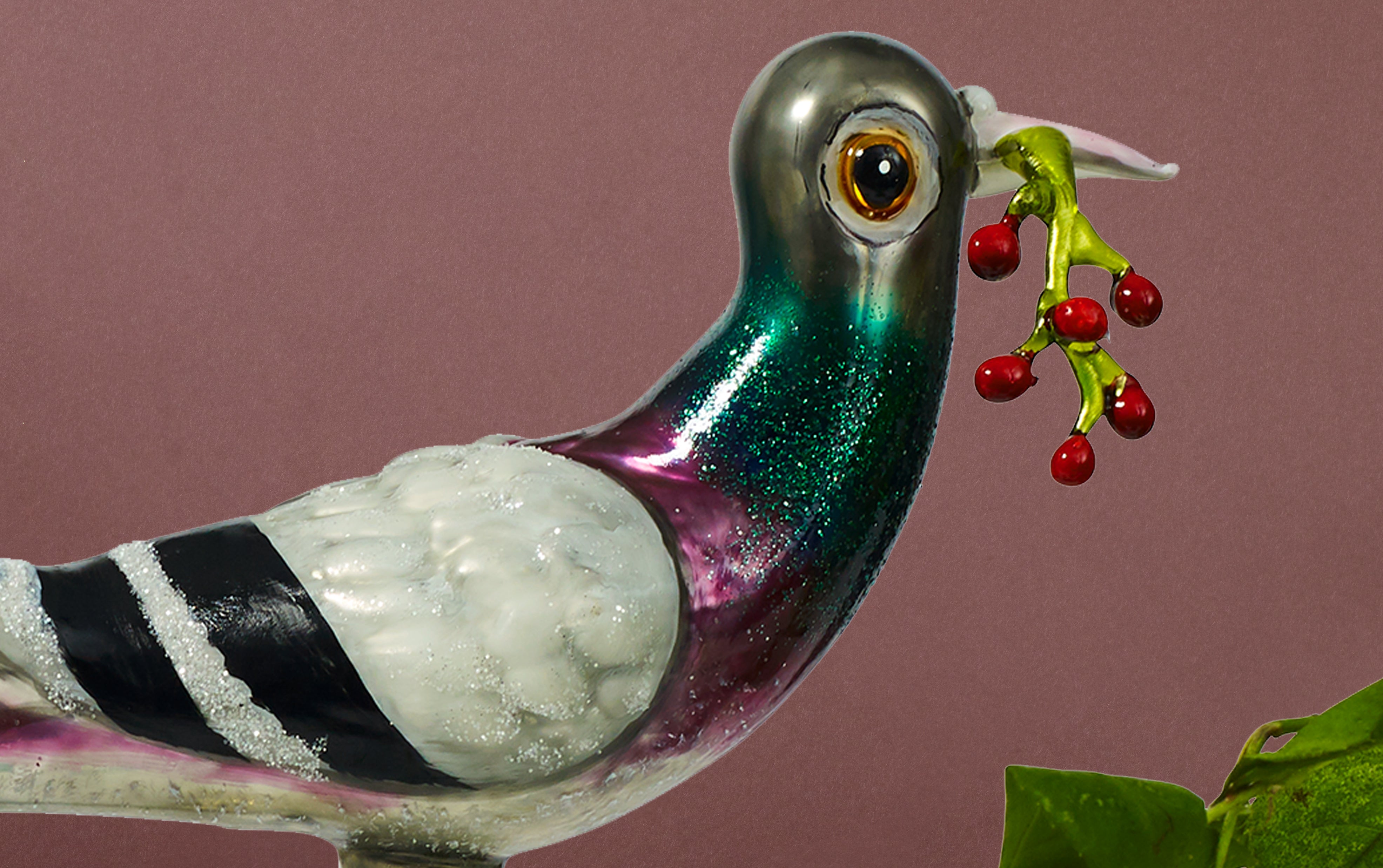 Christmas Ornament, Pigeon