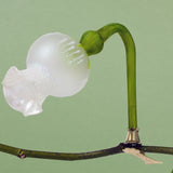 Christmas Ornament, White Trumpet Flower