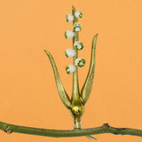 Christmas Ornament, Gold Foxglove