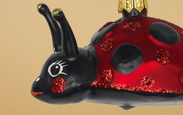 Christmas Ornament, Friendly Ladybird