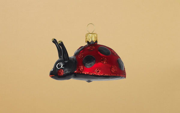 Christmas Ornament, Friendly Ladybird