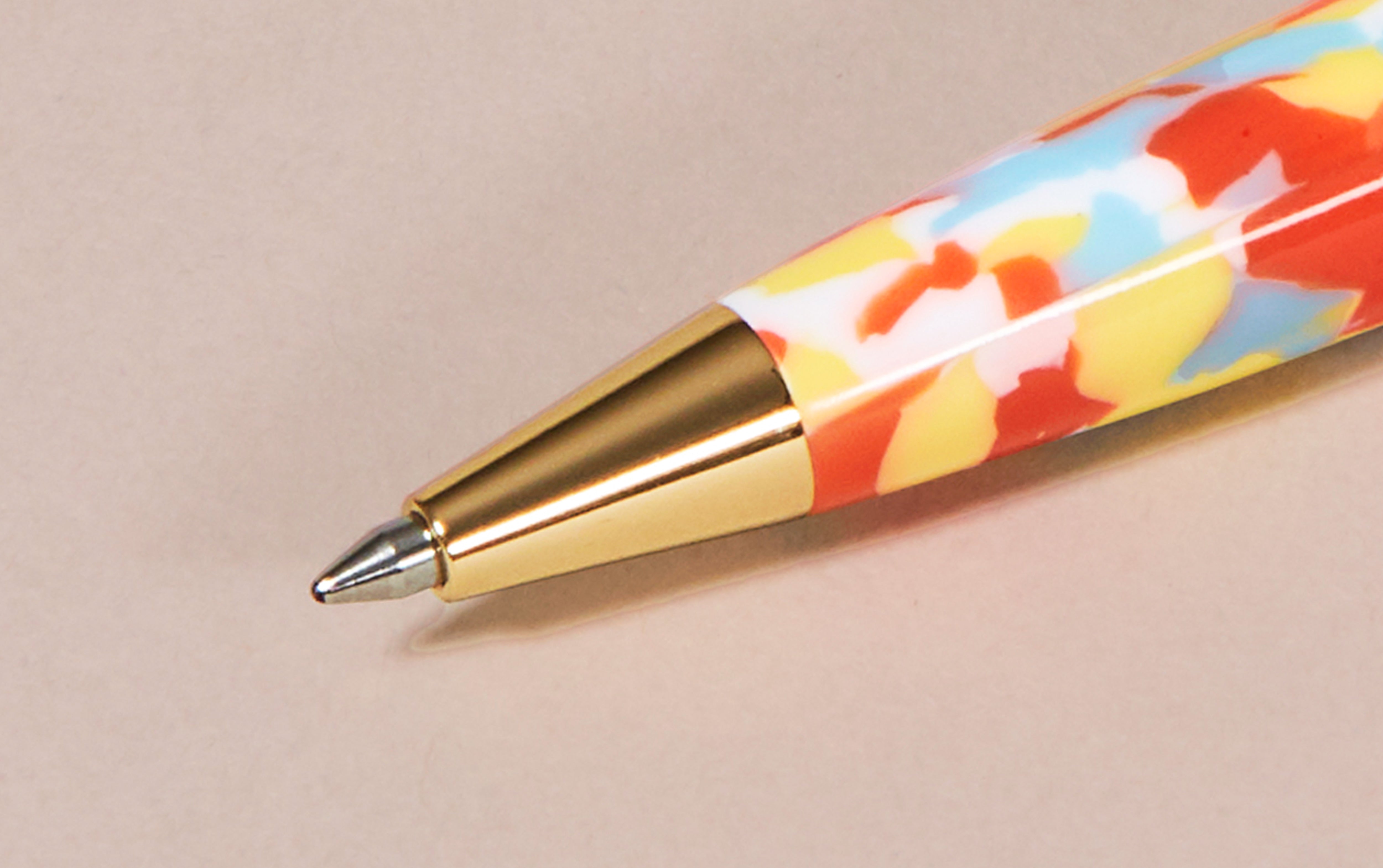 Ohnishi Seisakusho Confetti Acetate Ballpoint Pen