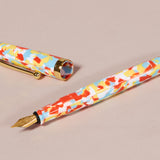 Ohnishi Seisakusho Confetti Acetate Fountain Pen