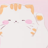 Japanese Screen Printed Cat & Rabbit Postcard Set