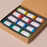 12 Handmade Colour Pastels, Botanical Colours