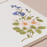 6 Embellished Summer Flower Envelopes