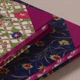 Hardback "Composition Ledger" Chiyogami Notebook, Magenta Spine