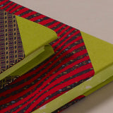 Hardback "Composition Ledger" Chiyogami Notebook, Lime Spine