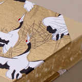 Extra-Thick "Composition Ledger" Sogara Yuzen Notebook, 1000 Cranes